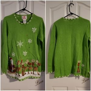 UGLY CHRISTMAS HOLIDAY NOVELTY SWEATER XS
